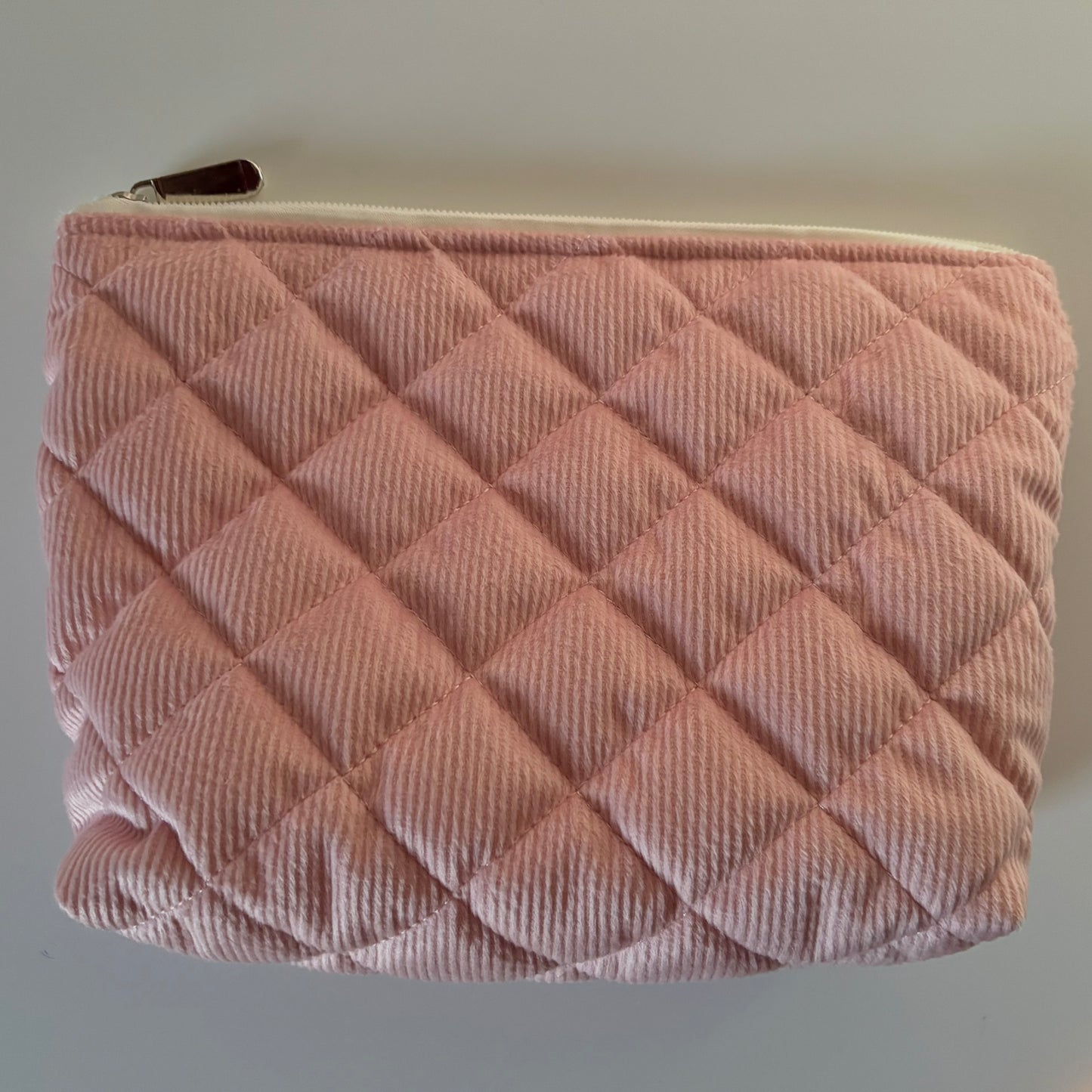 Pre Quilted Corduroy Cosmetic Bag Materials Kit